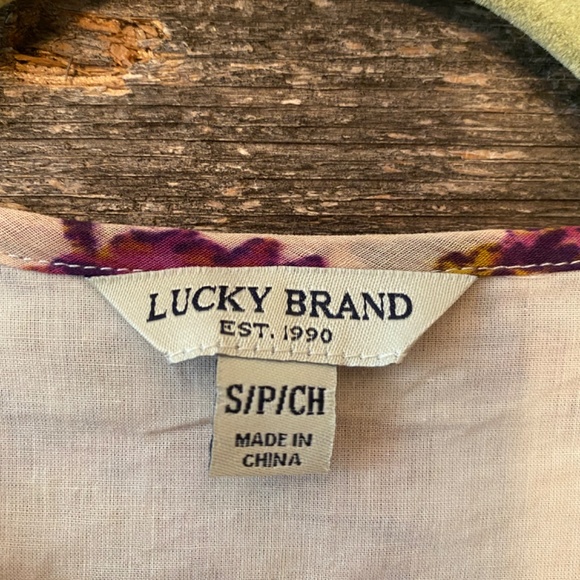 Lucky Dress Biscotti Floral Charlene drop waist S - Picture 4 of 5